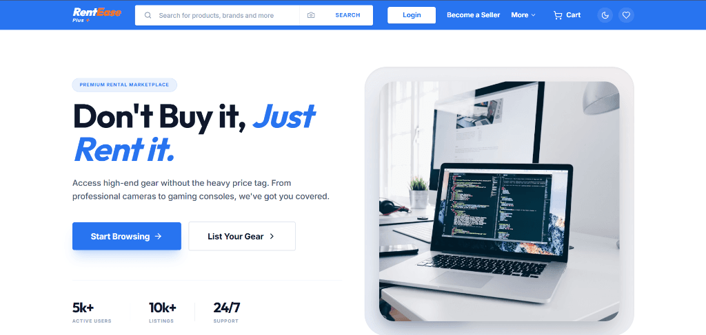 RentEase Real Estate Platform Preview